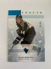 2014-15 Artifacts Sapphire #32 Rob Brown 83/85 - Pittsburgh Penguins