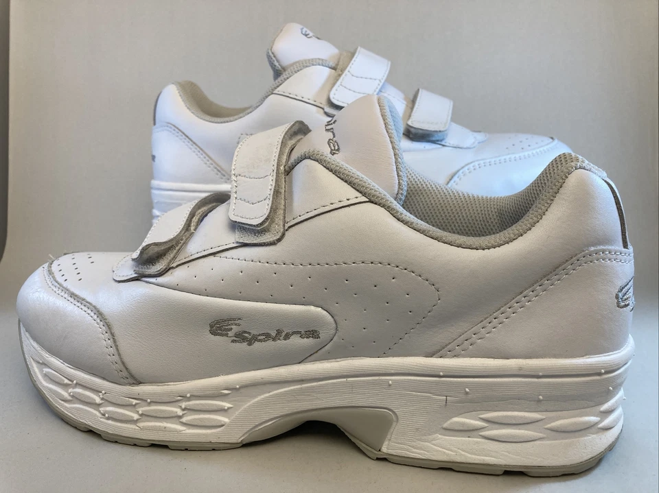 Spira Mujer Clásico Caminante Cuero Blanco SWW602W Mujer 10.5 Nuevo Con Etiquetas Foto 4 de 4