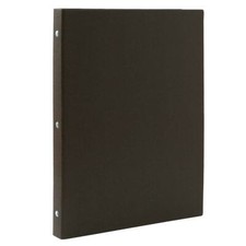 MUJI DARK GRAY Binder A4 30 Rings Recycled Kraft Binder Loose Leaf 130 sheets