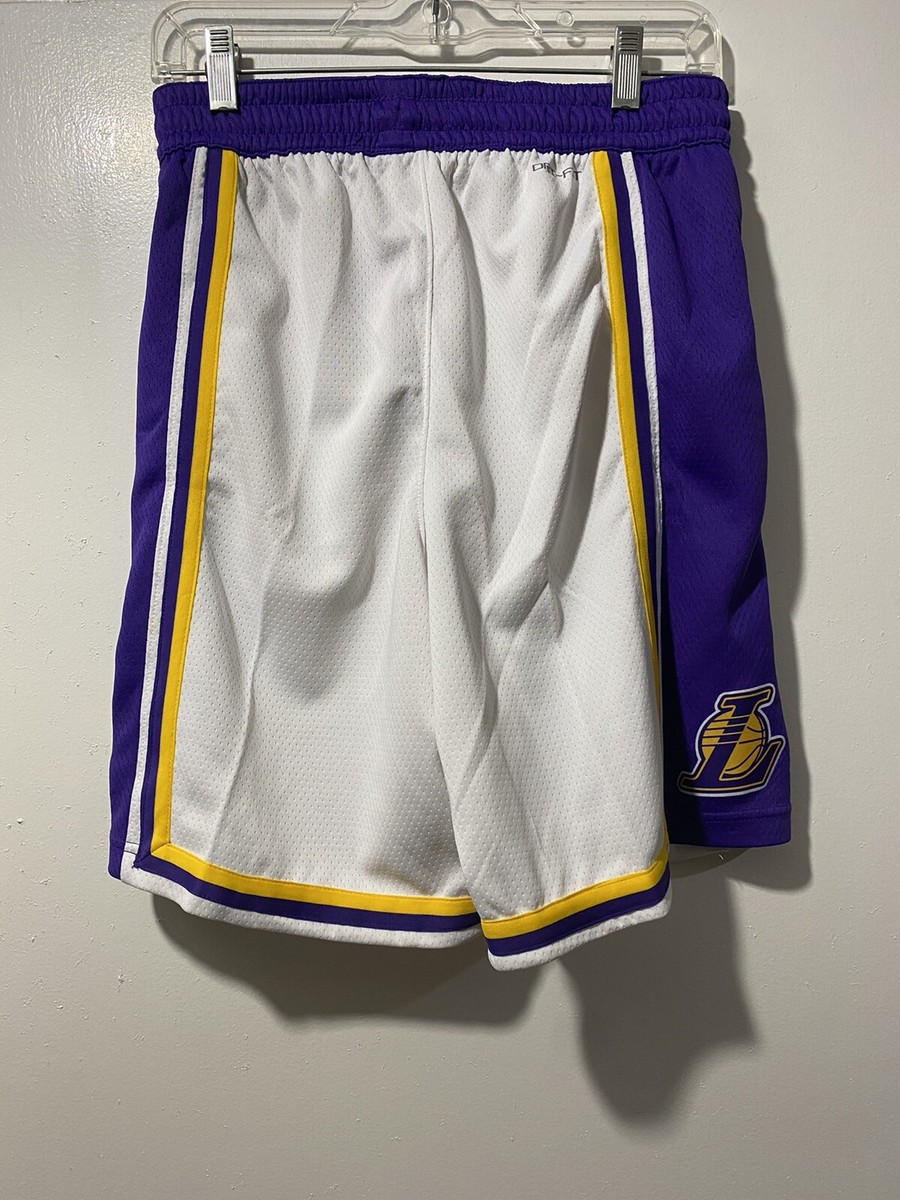 スピードラーニング　美品16巻 Nike NBA Authentic Los Angeles LA Lakers Swingman Shorts