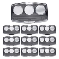 10X Empty Eyeshadow Palette Compact Eyeshadow Pan Refillable Custom Eye Shadow 