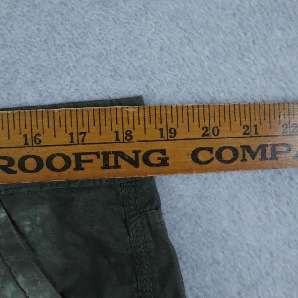 Pantalones Calvin Klein Mujer 12 Recortados Capri Informales Algodón Verde Tie Dye Foto 4 de 4