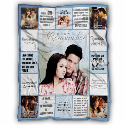 A Walk To Remember Blanket, A Walk To Remember Fleece, Sherpa Blanket
