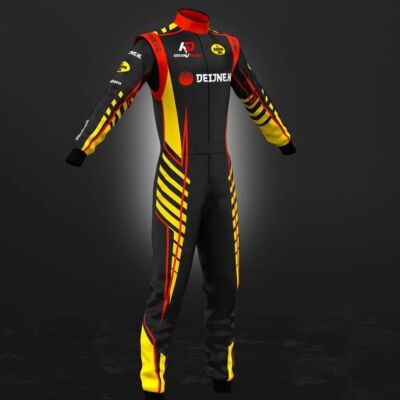 Go Kart Racing Suit CIK FIA Level2 Approved Suit Digital Sublimation Print