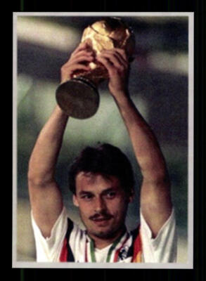 Olaf Thon Autogrammkarte DFB Weltmeister 1990 Original Signiert +2