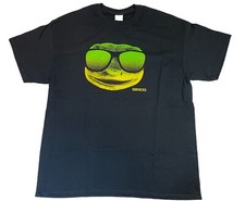Vintage Y2K Geico Gecko Lizard Sunglasses Shirt Men’s XL Black