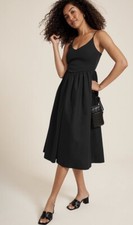 Maurice’s Drop Waist Midi Dress XXL Little Black Dress LBD Casual Office