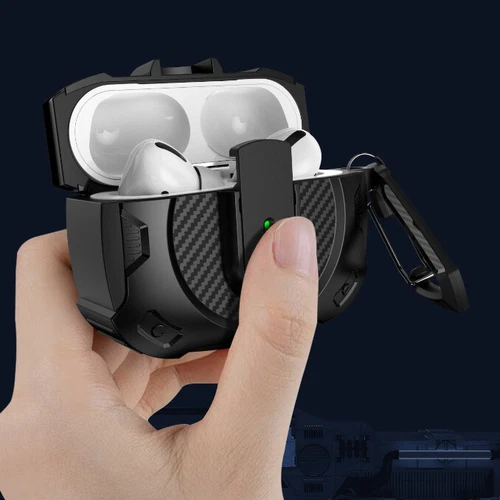 Schutzhülle für Apple Airpods 4 Stoßfest Hülle Case Robust mit Secure Lock - Bild 9 von 24