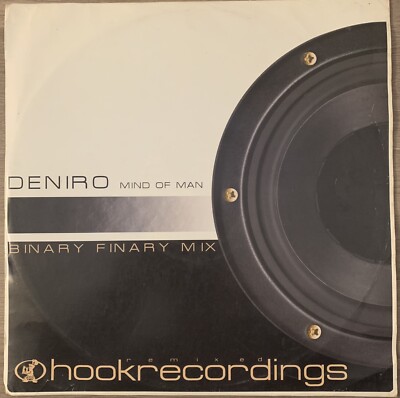 De Niro - Mind Of Man - Binary Finary mix -12  Vinyl - Hook Recordings