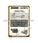 1972 Sidchrome Dawn Tools Equipment Range metal tin sign metal wall art images
