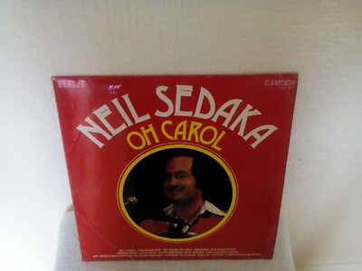 NEIL SEDAKA.OH CAROL. STEREO VINYL ALBUM. RCA CAMDEN CDS1147 EX CONDITION.1974.
