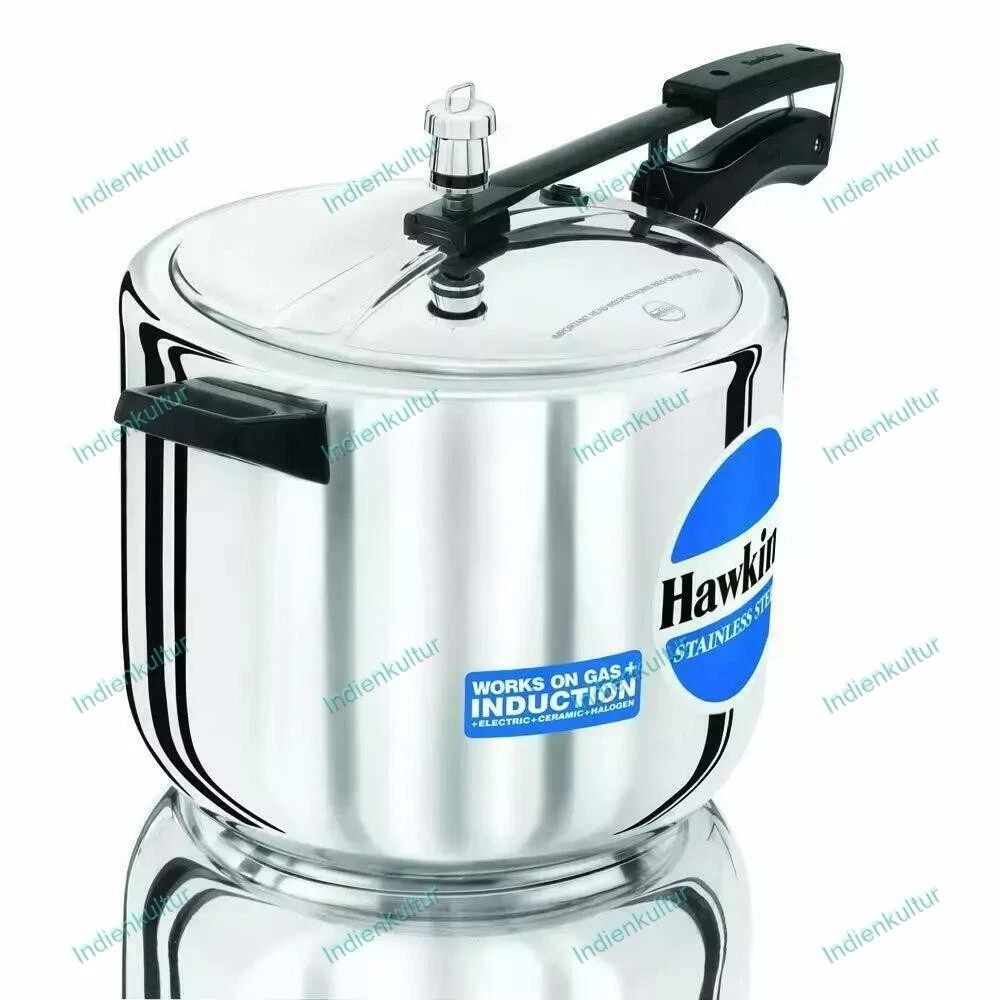 Hawkins Pressure Cooker 10 Litres Stainless Silver Best Gift For All Occasion