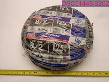 125 ft. Romex SIMpull Type NM-B 8/2 Black Indoor Wire 28893602