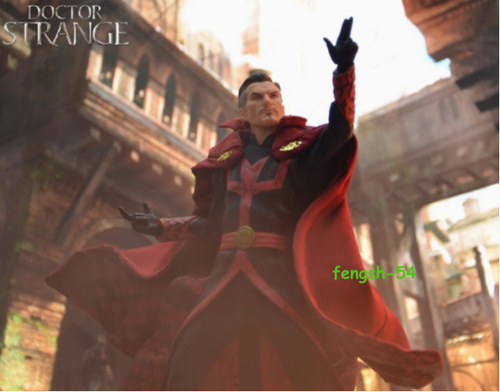 1/12 SHF ML MEZCO Doctor Strange Cape Custom Cloak Movable Ant - Picture 5 of 5