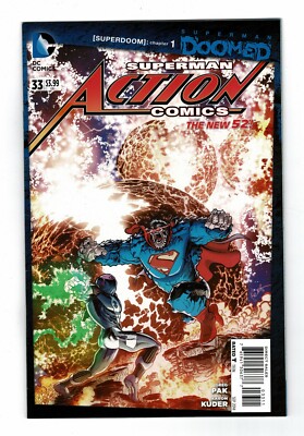 DC Comics - Superman Action Comic  No. 33  September 2014 Superdoom: Chapter 1