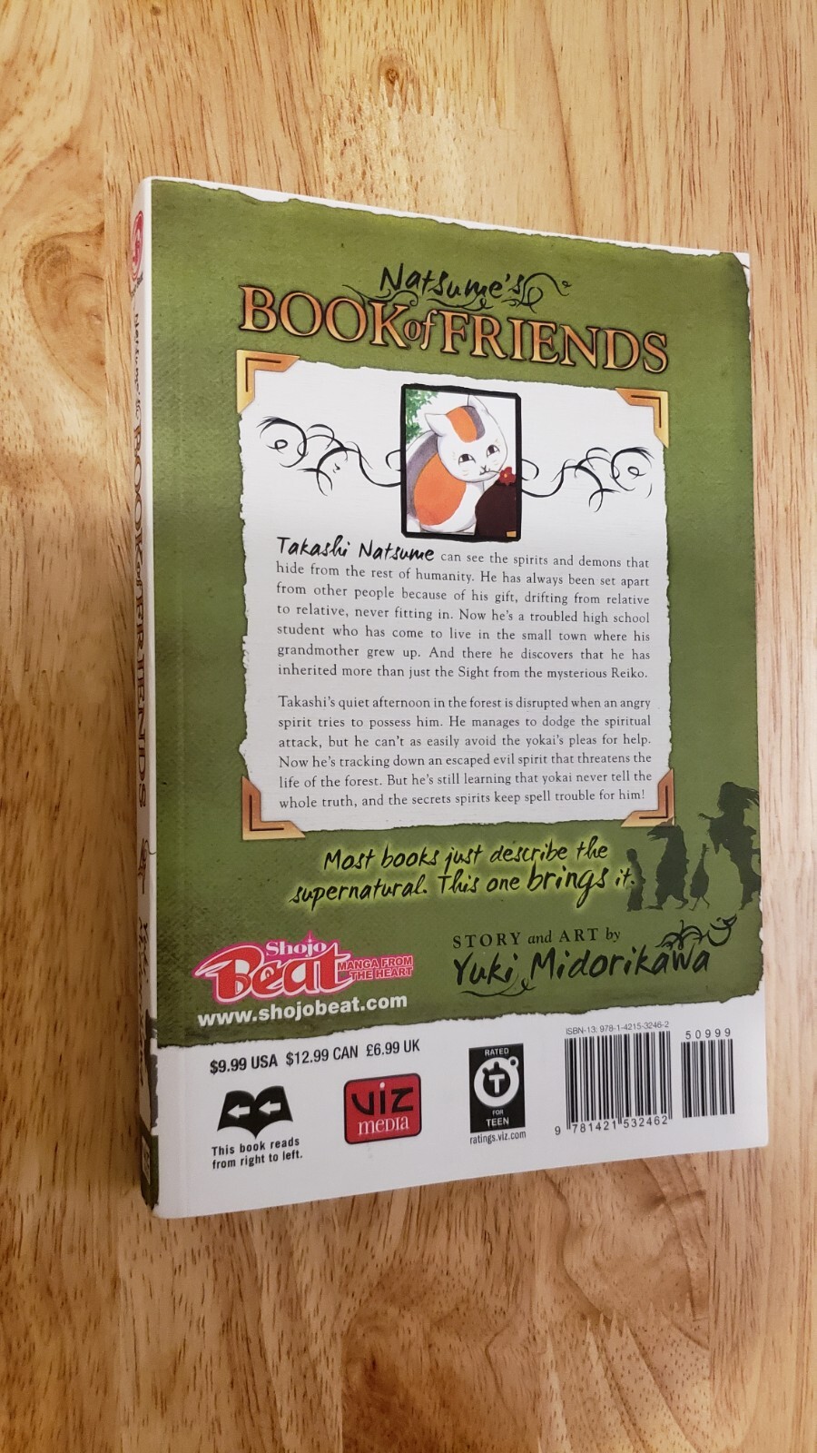 Natsume's Book of Friends Volume Vol. 4 English Manga 9781421532462