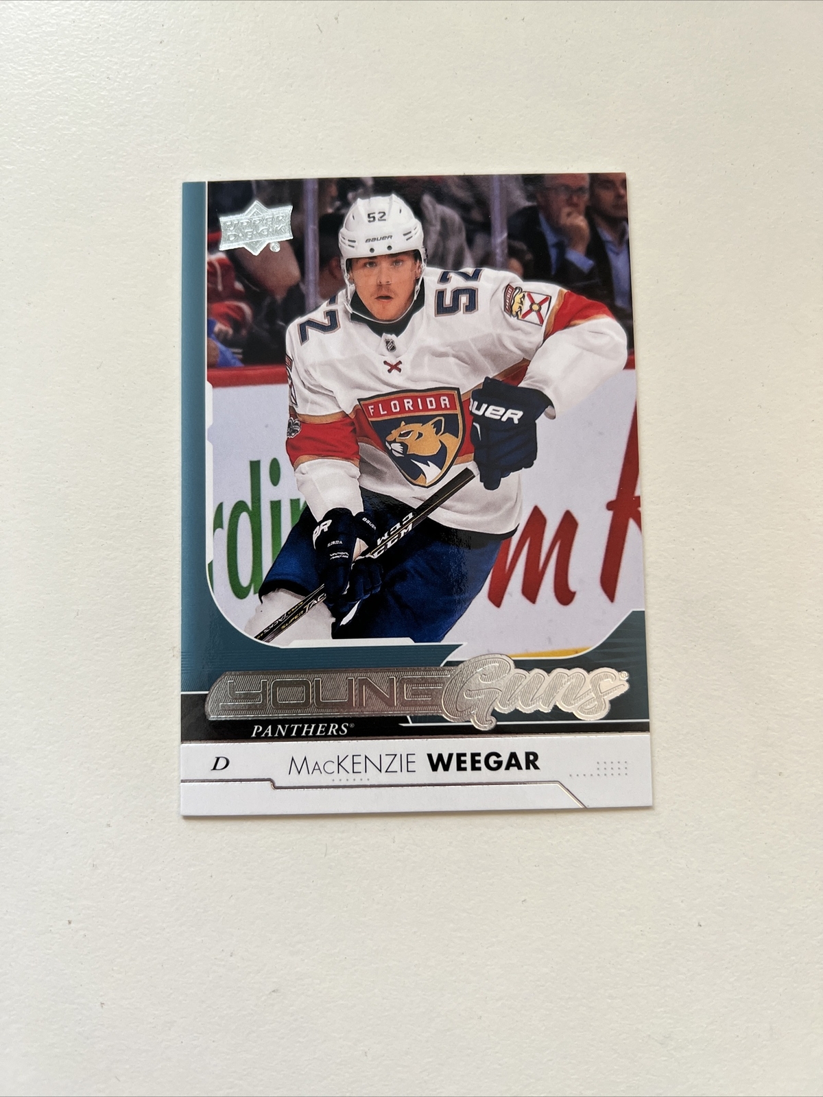 2017-18 Upper Deck Young Guns Mackenzie Weegar MacKenzie Weegar #459 Rookie RC