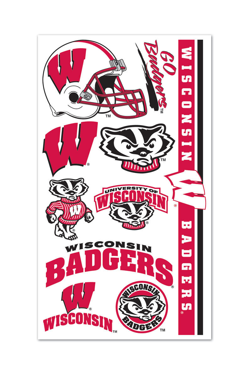 Временные татуировки барсуков из Висконсинского университета 1790₽