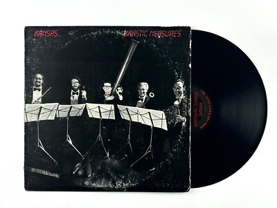 Kansas - Drastic Measures - 1983 Pitman Pressing Vinyl LP Album - VG+/VG+