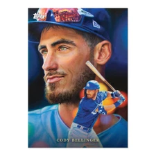 2022 Topps Game Within the Game #4 Cody Bellinger by Paul Jennis