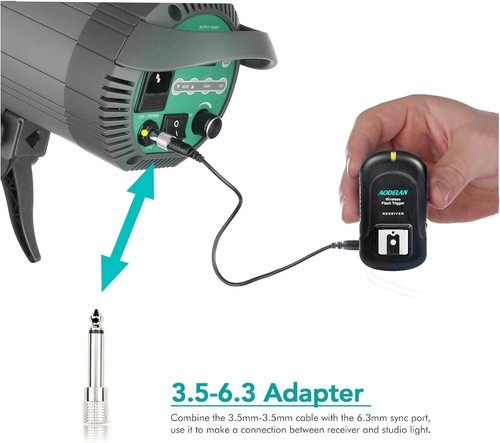 Compact Wireless Flash Trigger Set with Easy-to-Use Remote Shutter Functionality - Picture 7 of 10