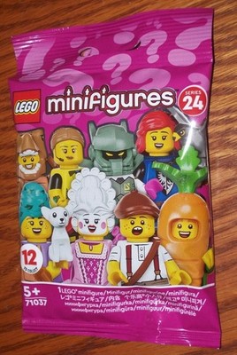 LEGO CMF Series 24: 5 Minifig Lot. Robot Warrior Soccer Coach Falconer Cons. x2