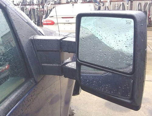 07-09 10 11 12 2013 14 Ford F150 Passenger RH Side View Mirror in Black | Heated