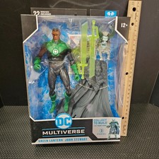 McFarlane DC GREEN LANTERN JOHN STEWART Figure ENDLESS WINTER Frost King BAF NEW