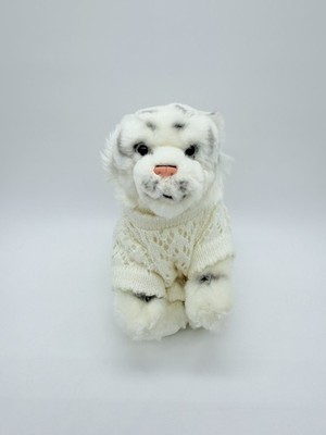 Tiger  Realistic Stuffed Animal Plush Toy 7'' Wildlife Collection Vintage No Tag