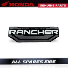 Genuine Honda TRX 420 Rancher Fuel Injection Fairing Sticker Decal Rear L/H