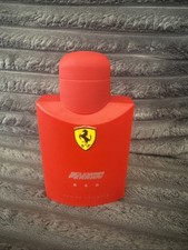 SCUOERIA FERRARI RED Cologne Perfume 4.2 oz 125 ml Eau De Toiltette Spray NO CAP