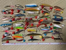 Brand Unknown 60pcs Fishing Lures Set, Assorted Sizes, Used, for Sea & Bass