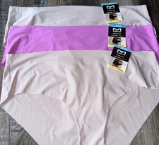 Maidenform  3-Pair Women's Free Cut Hipster Underwear Nylon Blend A  2XL/9