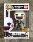 Funko Pop! Marionette Five Nights at Freddy's #1007 Hot Topic FNAF w/ Protector