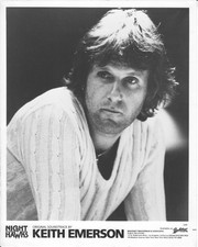 Progressive Rock Emerson Lake & Palmer KEITH EMERSON B&W 8x10 Publicity PHOTO Progressive Rock Emerson Lake & Palmer KEITH EMERSON B&W 8x10 Publicity PHOTO