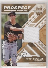 2018 Panini Elite Extra Edition Prospect Materials Gold 78/99 Kevin Newman hg6