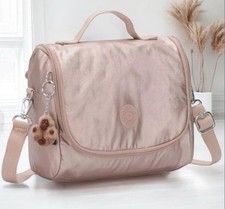 KIPLING Kichirou Food Lunch Bag Quartz Metallic