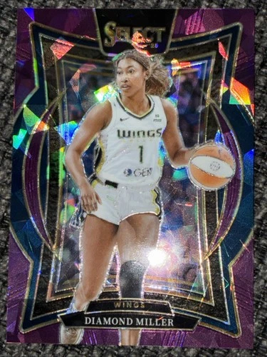 Diamond Miller 2025 Panini Select Diamond Miller #15 Refractor