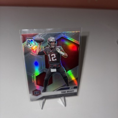 2021 Panini Mosaic - Variations NFC Tom Brady #201 Silver Prizm