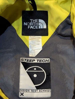 THE NORTH FACE STEEP TECH XL表記 The North Face Steep Tech Scot Schmidt Hooded Jacket Utility
