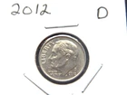 2012 (D) Roosevelt Dime