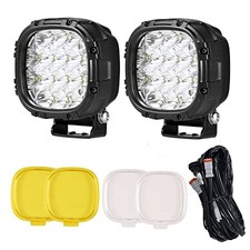 4 Inch Round Led Offroad Lights Pair 160W 18800LM Driving Spot Light Pods