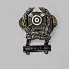 WW2 Military US Army Iron Cross Marksman Badge Medal Rifle
