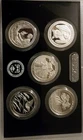 2020 UNITED STATES MINT SILVER PROOF SET AMERICA THE BEAUTIFUL .25¢ QUARTER SET