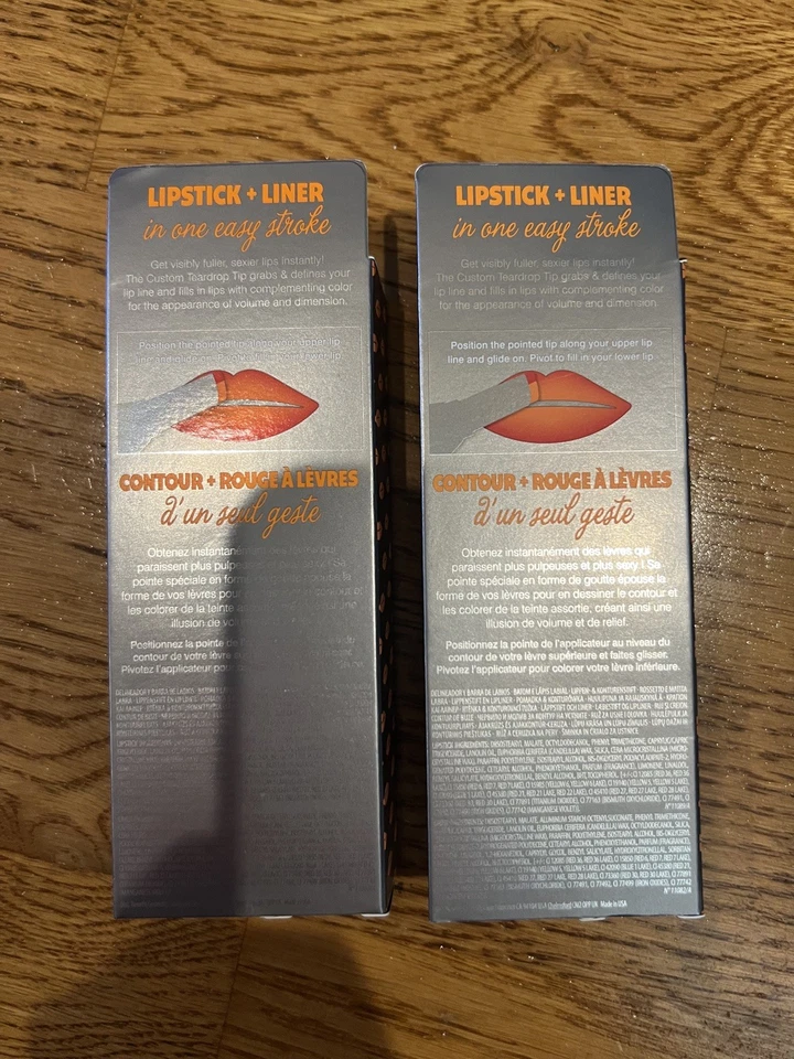 Benefit beyond sexy lipstick & liner in one Criminally Coral-0.05oz-Lot of 2-NWB - Image 4 of 4