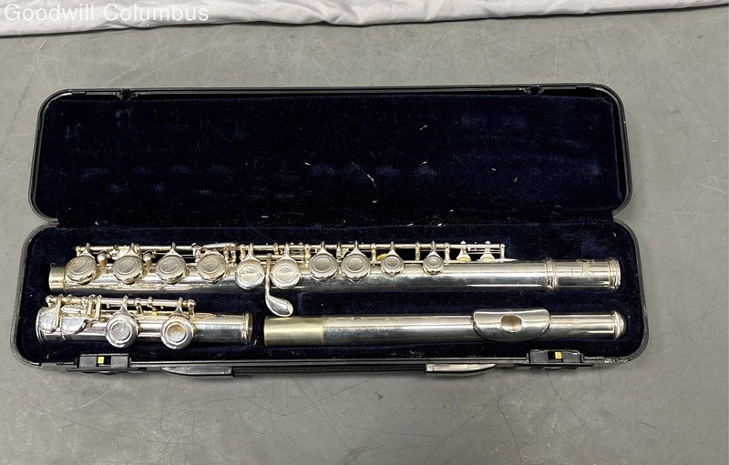 Etude Student C Flute Silver Plated Outfit with Hard Case