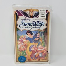 Disney 1994 Masterpiece  Snow White and The Seven Dwarfs  VHS Video Sealed