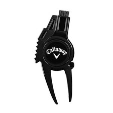 4-in-1 Golf Divot Repair Tool Black Chrome