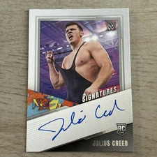 2022 Panini NXT Julius Creed NXT Signatures Rookie #NS-JCD