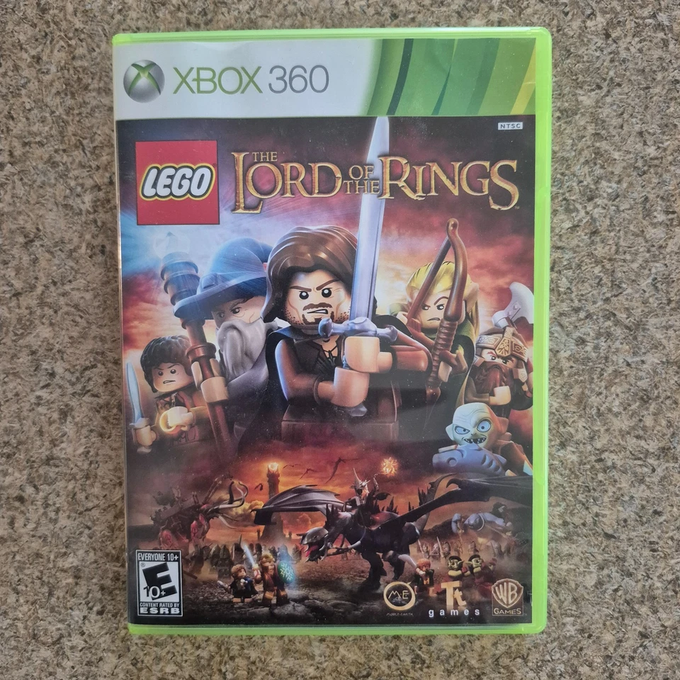 Xbox 360 Lego Video Games lot of 11 Lord of The Rings Hobbit, Batman, Star Wars - Image 2 of 4